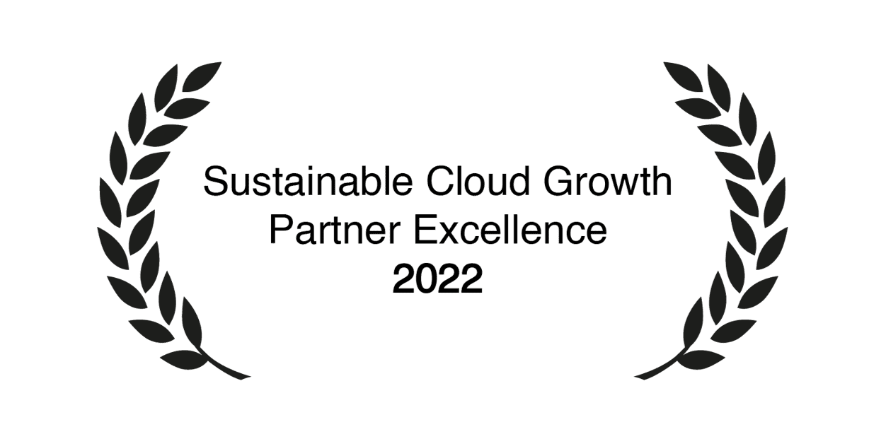Logo Sustainable Cloud Growth Partner Excellence